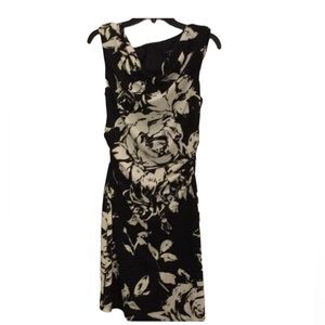 David Meister sleeveless Floral dress sz 8
